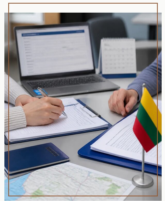 Профессиональное оформление визы в Литву для поездки в Лесне