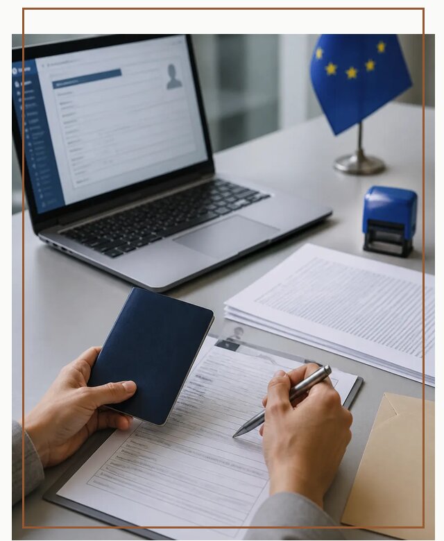 Оформление национальной визы D для переезда и работы в Лесне