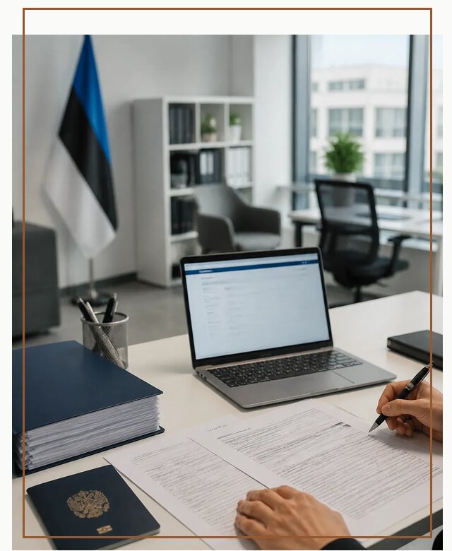 Оформление ВНЖ в Эстонии для переезда и легального проживания в Лесне