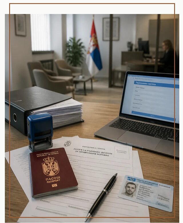 Оформление ПМЖ в Сербии для переезда в Лесне под ключ