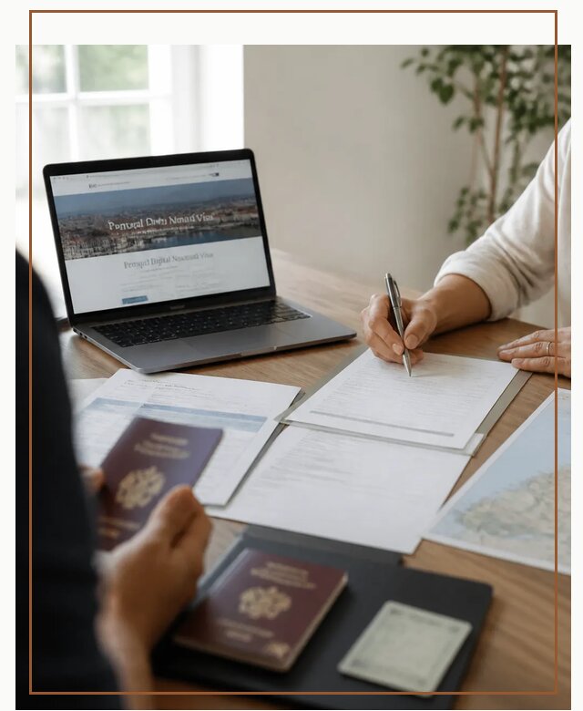 Оформление Digital Nomad и ВНЖ Португалии в Лесне